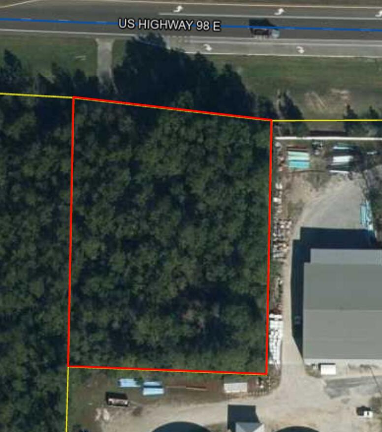 1.09 acre parcel on Hwy 98 E adjacent to Regional Utilities, Hwy frontage, great location for commercial use, broker is related to seller