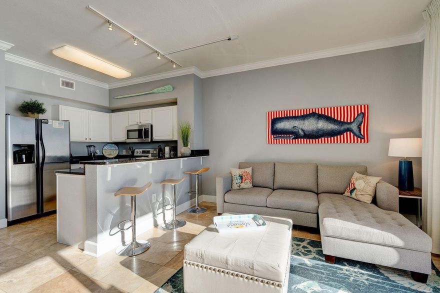 Memories are special moments that tell your story...begin your story here in Tidewater Beach Resort Unit 2813! This is one of the favorite 2 bedroom 3 bath with bunks 1131 sq ft ''M'' plan units that is a fantastic rental as both bedrooms have their own bathroom; sleeps like a 3 bed room with bunkroom with attached bathroom. This penthouse level unit boasts spectacular views of the Gulf through the floor to ceiling sliding glass doors in the open living floor plan, travertine tile and carpeting in the bedrooms. Tidewater Beach Resort is a premier property in Panama City Beach close to Pier Park featuring two outdoor lagoon style pools, heated indoor pool, movie theater and so much more!