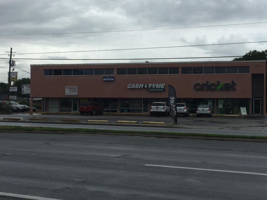 Located across the street from Santa Rosa Mall. Corner location with a traffic light that allows for easy access.