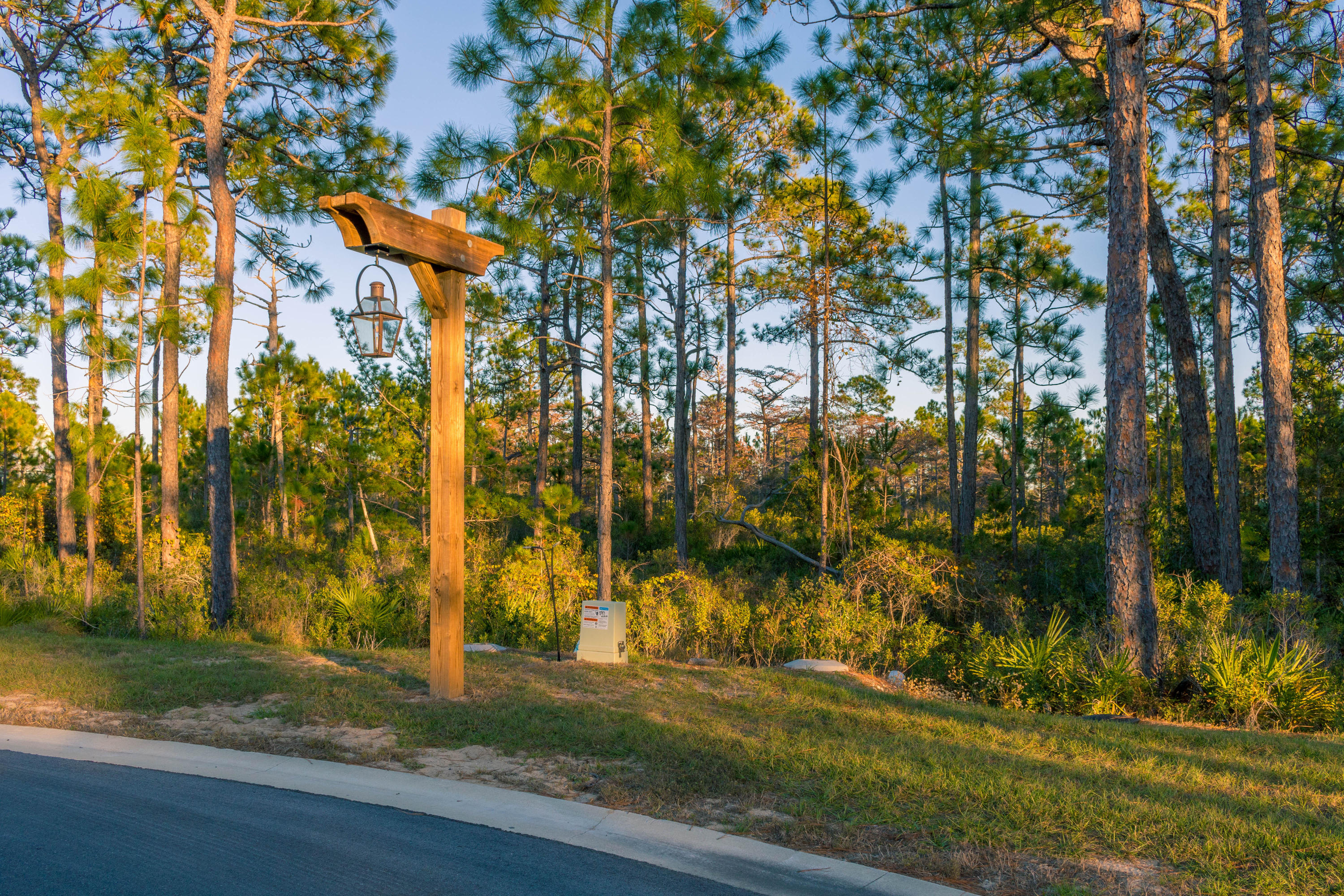 Lot 33 Block B backs up to three acres of conservation land.