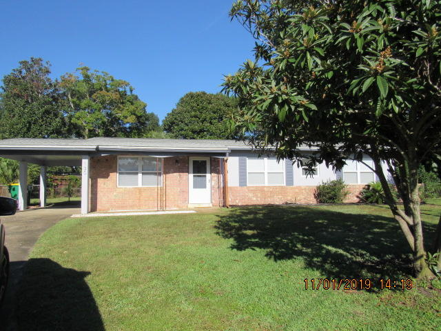 Cute 4 bedroom home on a cul-de-sac less than 5 minutes to Hurlburt's Main gate. New flooring and paint! Split bedroom floor plan and a large fenced back yard. Sorry, no pets and no smoking inside home. Lawn care is provided by owner. Showings begin 11/19/2020.