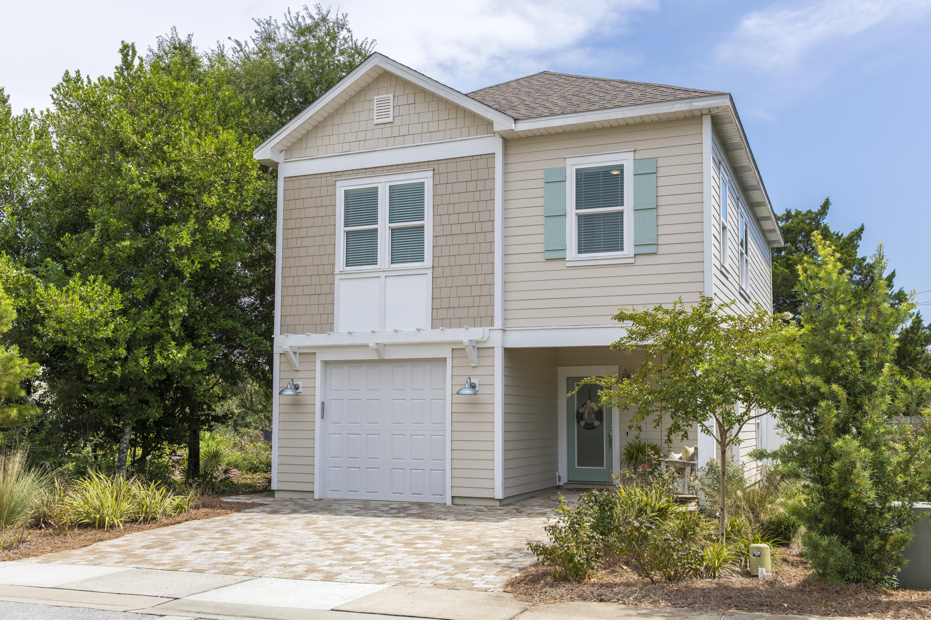 NO SHOWINGS -call agent for details. Stylishly decorated furnished 3 Bedroom, 2.5 bath custom built home in desirable West Shore Place neighborhood. Vacation rentals allowed - this home has been a long term furnished rental. Great floorplan, convenient location walking distance to 30 Avenue, across the street from Rosemary Beach. Less than 1/2 mile to the beach. 1 car garage and parking for 2 more vehicles in the driveway. So much so close! The Donut Hole, Cuve 30A Amici & Amigos, concerts in the lawn at 30Avenue, easy access to highway 98. community pool. pedestrian tunnel under construction under 98. Occupied month to month while building their home. Any new buyer must accept the tenants lease terms - Optimistic to be moving out end of May- but no guarantees in construction these days
