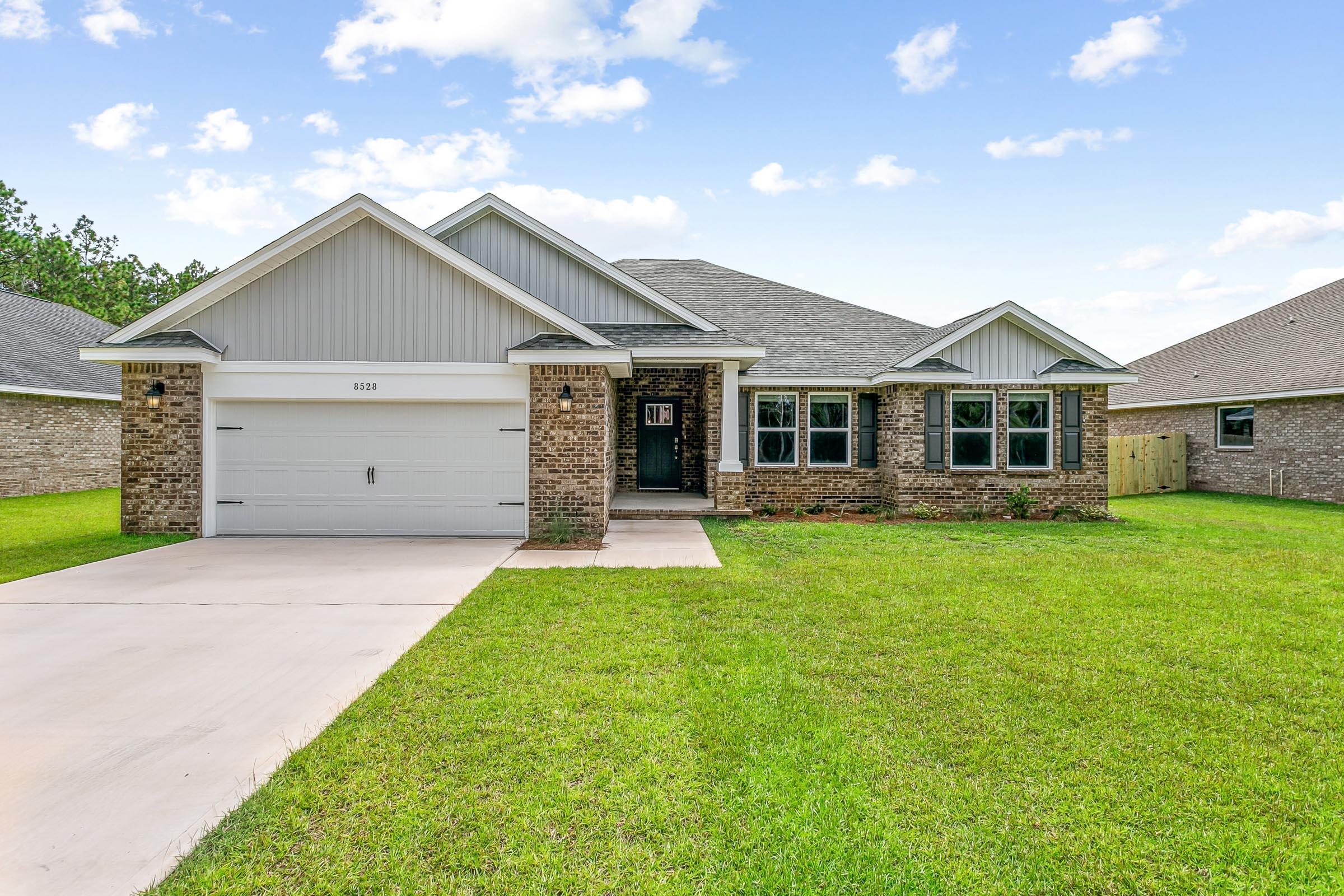 Price reduction ....and......Whirlpool French drawer refrigerator included when contracted before 10/30/2025! Don't miss this deal. Call now!New construction in Clearwater Landing! The Liberty is a spacious 4-bedroom, 2-bath home featuring an open layout with vaulted ceilings and modern finishes throughout. The kitchen offers stainless steel appliances, granite or quartz countertops, slow-close cabinetry, an island, and a large pantry. The split floor plan provides added privacy, with the primary suite including tray ceilings, double vanities, a tiled walk-in shower, and a garden tub. The fourth bedroom offers flexibility as an office or playroom. Crown molding accents the main living areas, and blinds are included. Located in one of Milton's newest communities with large homesites and convenient access to Navarre and Pensacola. Pictures are of a similar home, colors may vary. Home will be move in ready by 10/17/2025.
Supplement Remarks (10,000 characters max)