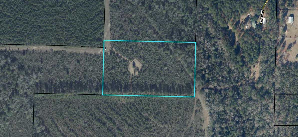 7.6 acres partially cleared and fenced.