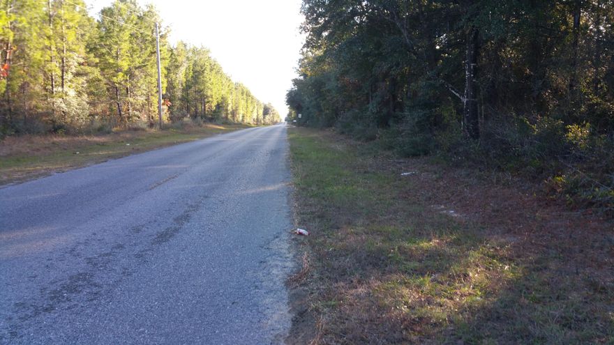 330' of Paved Road Frontage on Trawick Creek Rd. with Holt Water, Power and Cable/Internet. Septic Tank Required. Bring your horses, great hunting, hicking and outdoor fun. Several New Houses in the area. Across the street from a Horse Farm. Lot split must be approved by Okaloosa County. Lots 1,2 & 3 on the attached layout were bought by a single purchaser
