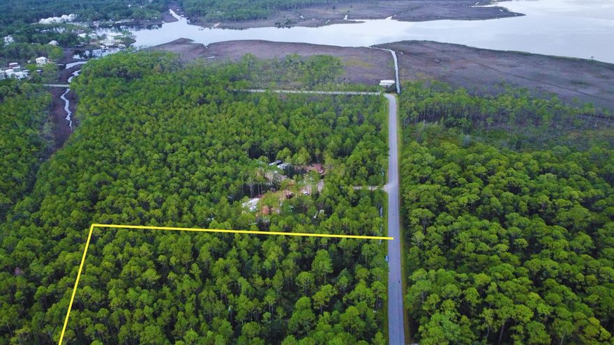 REO Bank Owned Vacant Land Opportunity. Prior due diligence from previous MLS sales comments made of property being mostly high and dry. 1 Home for every 2.5 acres zoned Residential Conservation. Property has county regional water and sewer. There is a small Pole barn / well house on the property which can be used for storage of some sort and or irrigation well house. Cessna Landing Boat launch 3 minutes away. Magnificent beaches crystal clear waters, white sand only 5 miles away. Ed Walline Regional Beach Access located south 10 minute drive. Property has water and serene available at street.