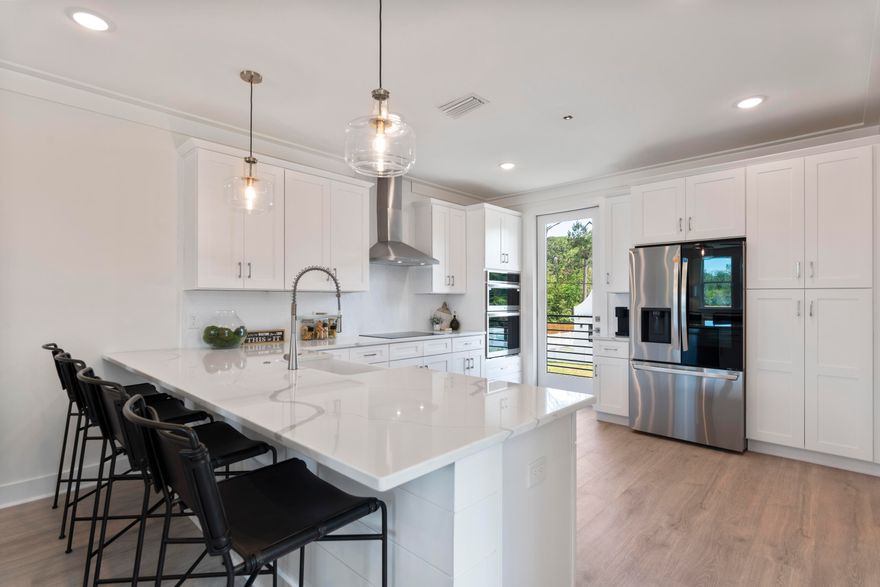 $15K in Builder Incentives!! Discover the perfect blend of luxury and convenience with these brand-new construction townhomes, ideally located in the most sought-after section of the development. Offering unmatched views and a premium location, these homes present a rare opportunity to enjoy modern design just steps from the community's top amenities. From picturesque surroundings to enhanced privacy and easy access, this prime setting delivers a truly elevated living experience. Don't miss your chance to own a townhome in the most desirable spot in the neighborhood! The HOA includes exterior and wind insurance, providing added protection and peace of mind. This is a great opportunity to own new construction near 30A--schedule your tour today! The HOA covers exterior and wind insurance for added protection and peace of mind. This is the perfect combination of style, location, and value! ** Don't miss out on this over-the-moon opportunity to own a luxury townhome built with exceptional craftsmanship!' Based on loan type, the preferred lenders for this project are also offering 1% of the loan amount towards closing costs and/or a rate buy-down. 30North at Eden Park is Santa Rosa Beach's newest modern townhome neighborhood located just north of US Highway 98. The community features luxury 3-story, 4-bedroom townhomes with shopping, local restaurants, the beautiful beaches of 30A and Eden Gardens State Park just a short drive away, which boasts sprawling acres of mossy oak trees and alluring foliage to explore! The townhouse exterior exudes a chic fa??ade that complements the pristine natural surroundings and adds a touch of sophistication to the coastline. The architect's vision has resulted in a harmonious blend of cutting-edge design and coastal allure, creating a captivating urban retreat close to all that 30A has to offer from shopping, dining, and the beautiful beaches of the Gulf of Mexico. **Prices, plans, features, and options are subject to change without notice. Additional restrictions may apply. Sq. footage is approximate. Home information, including features and available options, are subject to change without notice. Artist renderings, photos, colors, features and sizes are for illustration purposes only and will vary from the homes as they are built. Elevations, exterior/interior colors, available upgrades, options, and standard features may vary and may include select options, elevations, and upgrades that require an additional charge.
