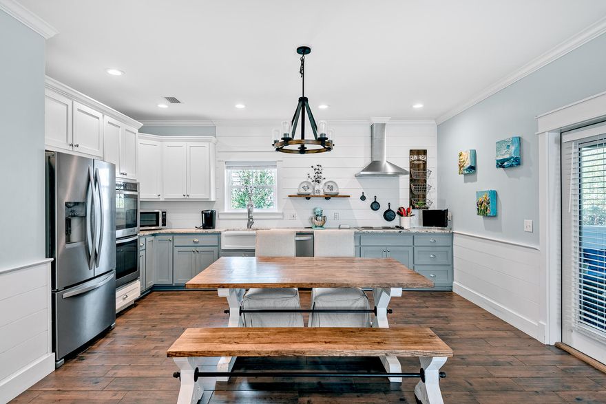 Welcome to Grayton Bayou! This custom home is in an ideal location just 600ft from a bay front park, yet located in flood zone x. The community pool is just steps away, and only a 5 min drive to Grayton Beach and all that 30a has to offer! The community has many great features including access to a dry dock with slips for rent and a county boat landing just blocks away. **UPDATE- HOA pre-approval for adding a garage/carriage house in back with county permit!Long term rentals are allowed, but no short term rentals and everything that entails. Hurry, this one won't last!