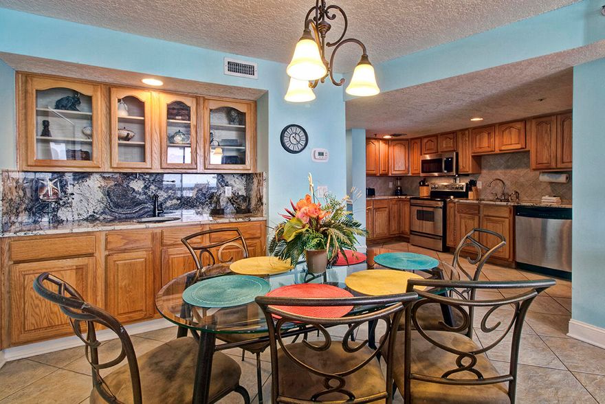 RARE opportunity to own a 3BR 3BA condo with STRAIGHT ON GULF VIEWS in SunDestin Beach Resort (Sleeps 9). There are only three 3BR units in the entire building, and they rarely come on the market. Unit 1610 is a spacious rare find within this complex of primarily one and two bedroom units. NEW Whirlpool appliances - dishwasher, stove and fridge being installed Nov. 5. Completely remodeled in 2007 combining a 2BR & 1BR unit creating a spacious floor plan with a large kitchen area.  Soak in the breathtaking views of the sugar-white sand beaches and emerald-green waters of The Gulf of Mexico from your private double balcony on the 16th floor as well as resort-style amenities and seasonal fireworks! 

Features include tile floors and carpet in the bedrooms. Fully-equipped kitchen with granite countertops to prepare and cook meals or you can treat yourself to the restaurant on site. Living room has a queen-size pull-out sofa (sleeps 2), love seat and chair.  The master bedroom offers a king-size bed and en suite bath. Unit allows balcony access from both the bedroom and the living area and has comfortable seating for four to enjoy morning coffee, amazing sunsets and views of the emerald-green waters.  Master bath has a walk-in shower and double sinks. Bedroom #2 has a king-size bed. Bedroom #3 has a full-size and twin bed.  Each bedroom has a full bath with a tub/shower combination. All bedrooms have flat screens with DVD players. Sold fully-furnished making this unit an easy turn-key for investors or a perfect home for the next owner. Whether you are looking for an investment property with impressive rental potential or a full-time residence, this condo is sure to impress.

SunDestin is a desirable vacation spot known for its guests' loyalty, returning year after year and is perfectly positioned in the heart of Destin affording easy access to local attractions. Rainy days or just ready to explore more of what Destin offers, check out Big Kahuna's Waterpark and The Track each less than 0.5 miles away from the property. Head West to the beautiful Destin harbor (2.5 miles) and East to shop to your heart's content at the Destin Commons (3 miles).  

SunDestin offers unique on-site amenities to entertain the whole family, including 100 yards of sugar-white sand beach, beach service, indoor and outdoor pools, splash pad, lobby gift shop with snacks and beach supplies, hot tub, fitness center, game room, SunDestin's onsite restaurant, The Pelican Roost, which is part of the Fudpuckers family of restaurants and resides in the lobby of SunDestin Beach Resort.  

Well-managed on-site rental and association program. Monthly assessment fee includes ELECTRICITY and telephone, in addition to all common area amenities, water, sewer, garbage, exterior and interior common areas, insurance, accounting and management.