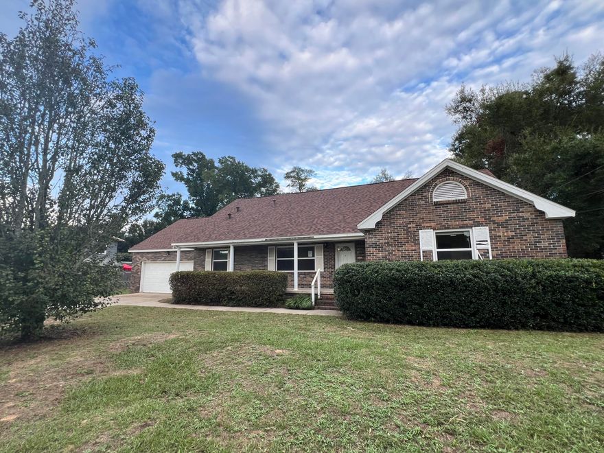 Built in mid 60's this REO has tons of space. A 2 story all brick home with a 2 car garage, this home has 2 bedrooms down stairs (including the master) and 2 large bedrooms upstairs. With over 2500sf of living space, this home can easily accommodate that growing or already large family. Home is conveniently located just a few miles from interstate access, churches, schools, and so much more. There is a massive amount of potential with this home making it a must see to appreciate. Due to repairs, this home may only be purchased with renovation loans or cash. There are certainly loan options available with the right lender. Call today!