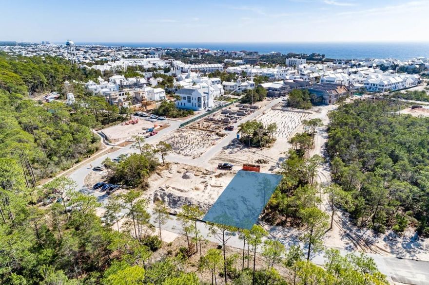 Entered for comp purposes. Aligned with & overlooking iconic Papilio Park, Homesite L7 offers endless design opportunities with unparalleled aesthetic appeal. This property is one of the most desirable homesite locations North of 30A. This amazing courtyard homesite is a short walk to Lake Marilyn, Caliza Pool & Restaurant and Zuma Wellness Center.