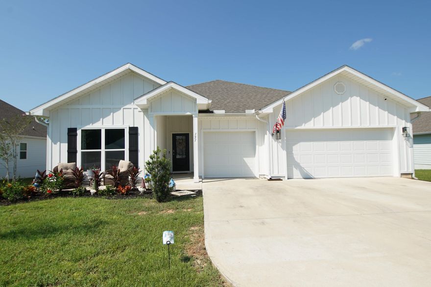 Welcome to Fantastic Location in Freeport! This stunning house boasts 4 bedrooms and 3.5 bathrooms, providing ample space for all your needs. The home has an open floor plan with a large living room , dining area and custom kitchen. The kitchen is a chef's dream with stainless appliances, lots of cabinets, quartz counters and a kitchen island that provides additional counter space for meal preparation and entertaining. With two master suites, this house offers flexibility and privacy for all occupants. The large laundry room is an added convenience, making laundry day a breeze. Neutral paint and vinyl plank floors throughout. The home also has an attached THREE car garage and ample driveway parking. The backyard is park like and overlooks a pond offering lots of privacy.