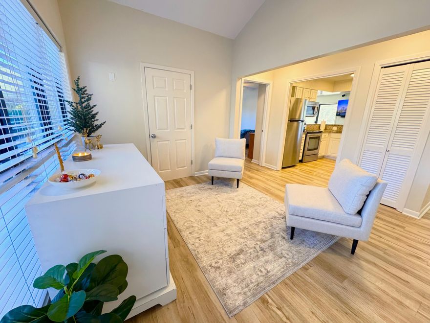Welcome to your golf course retreat! This meticulously maintained 3-bed, 2-bath home offers new flooring, a fresh interior, and a new roof for a bright, inviting feel. With a spacious layout and a generous outdoor area, it's perfect for gatherings or quiet mornings. Fully furnished with Smart TVs, this move-in-ready oasis is ideal for vacation getaways, weekend escapes, or rental income opportunities. Don't miss the chance to experience resort-style living--schedule your private tour today and make this golf course paradise yours! Sandpiper is Condo Association however, the home is a detached single family home. Please also refer to MLS #964702.