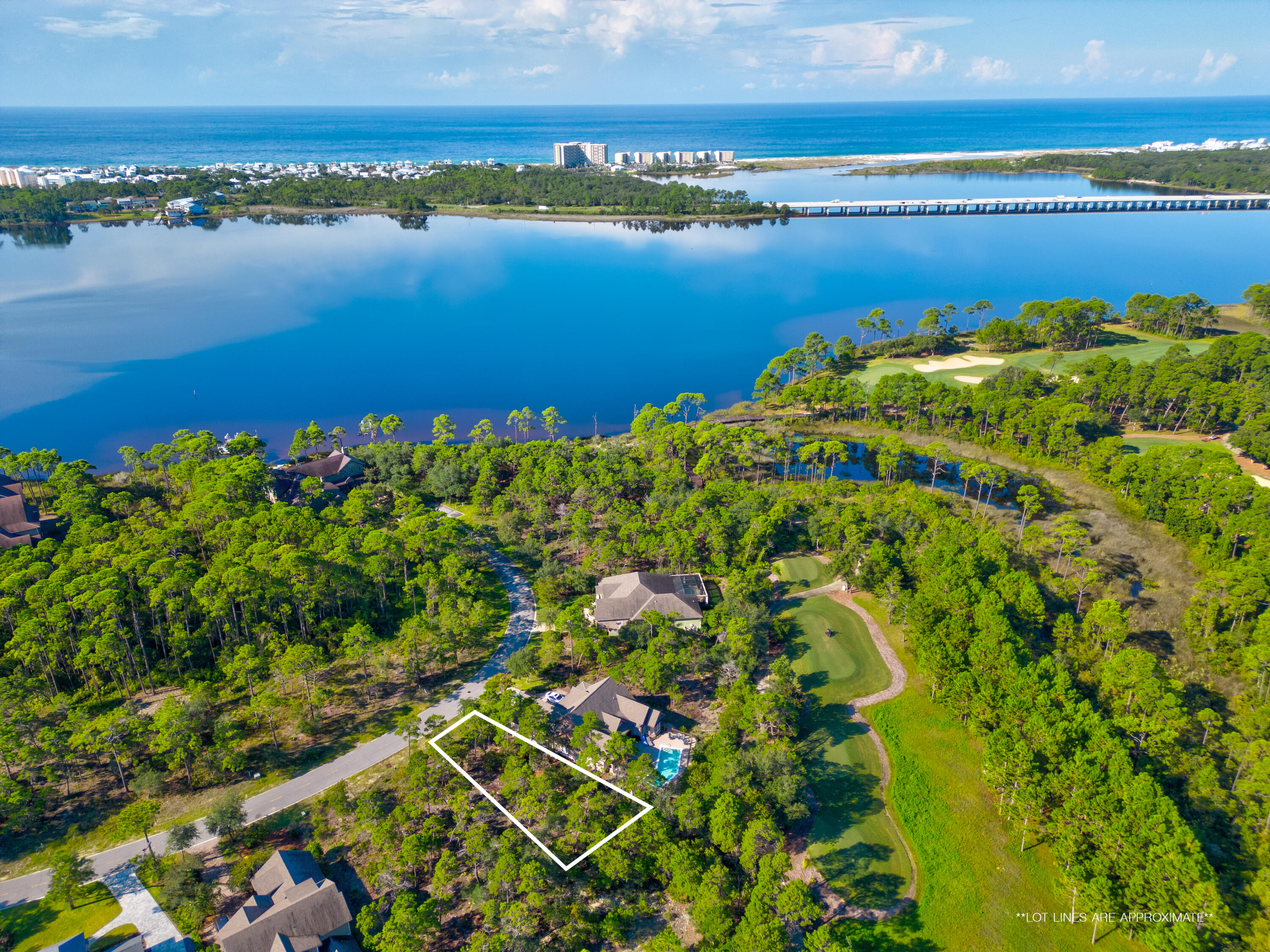 0.23 Acres vacant land. Serenity Unleashed: Say Goodbye to Short-Term Rentals Next Door!'Motivated seller' Take advantage of the NEW LOWER PRICE, and grab the opportunity to build your dream home in this fantastic lot in the 'hidden gem' of Panama City Beach. Wild Heron is a 734-acre sanctuary. This unique coastal craftsman gated community offers a wide choice of activities for those who love an active lifestyle. No short term rentals are allowed!This beautiful Lot is located a quarter of a mile from the world-class amenities, including the breathtaking view of a lakefront heated swimming pool, hot tub, fitness center, fishing dock, boathouse with kayaks for resident's use to explore Lake Powell, a park with playground, lakefront boardwalks and fired pit. Golf lovers, in addition, Wild Heron is home to Shark's Tooth Golf Course, with an excellent Club House with a restaurant, bar, grill, a large dining room, locker rooms and four lighted Har-Tru hydro tennis courts. (Access to and use of Shark's Tooth Golf Club is not included in the purchase of homes or land and requires separate membership)
Claim your Florida Land.
