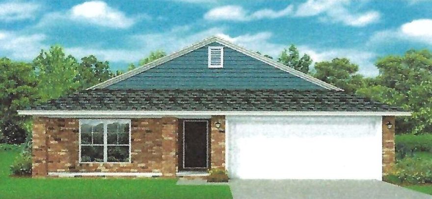 Located just 20 minutes from South Walton beaches!  This Craftsman style home has 3 bedrooms & 2 baths.  Brick skirt with Hardiboard siding. Open concept plan, 9' ceilings in bedrooms 2 & 3 & a 10' tray ceiling in the Master Bedroom and Cathedral ceiling in living room.   8' entry doors, quartz countertops and durable CoreTec Pro Plus LVP flooring throughout.  Fully sodded yard, sprinkler system with well and pump, garage door opener and pull-down attic stairs are all included. Screen enclosure.