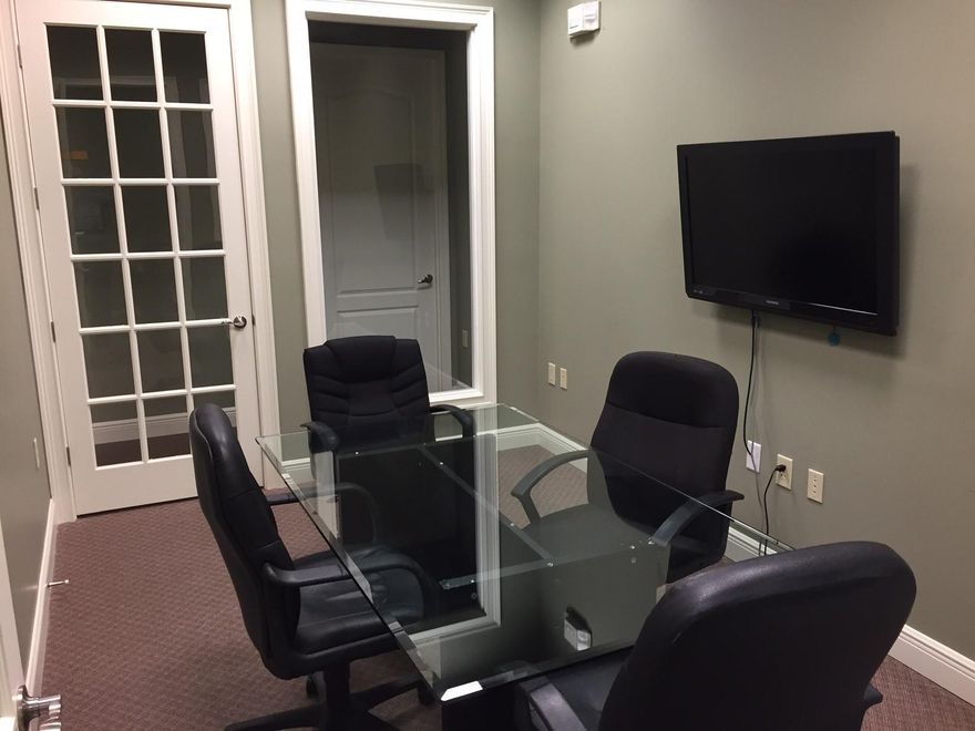 The 2nd Floor of the Marquis Kitchens building has been designed for those professionals needing a small office presence in a First Class Environment. The available suites range in size from 102 SF - 160 SF. Most of the office suites have natural light with large windows. The Business Center has common Men & Women's Restrooms, Kitchen, and a Professional Glassed-In Conference room. Each tenant will have ability to have signage on the small pylon as guests enter the parking area as well as window lettering at the entry doors. See the attached Floor Plan for specific suites numbers and rates. The monthly rates range from $500 to $600 per month. These rates include all Electric, Water & Sewer. 7.5% sales tax will be added to the above mentioned rates. Access to 2nd floor is via stairwell.