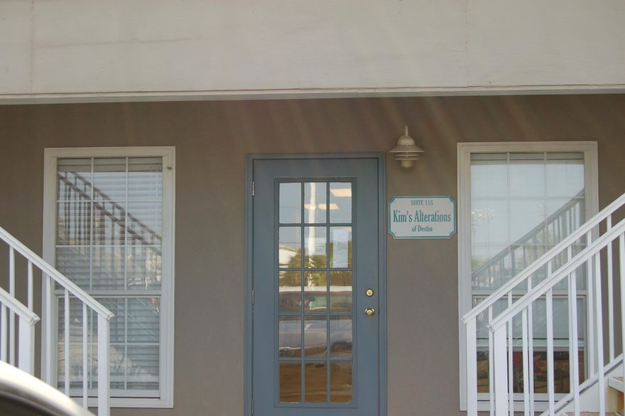 This 620 square foot center unit office is available for sale. Conveniently located in a high traffic area near Big Kahuna's Water Park in the heart of Destin. This office is located on the first floor of the complex in a high traffic area and is easily accessible from a convenient parking area. As you enter this office, you step into a reception area that contains a spacious bathroom and storage area. The sale of this property includes an alterations business with all equipment and material for an easy start up. The current owner is well established and maintained an extensive client list making the transition seamless. This is a great commercial property that is located near several small businesses and provides amble space to begin your entrepreneurial endeavors.