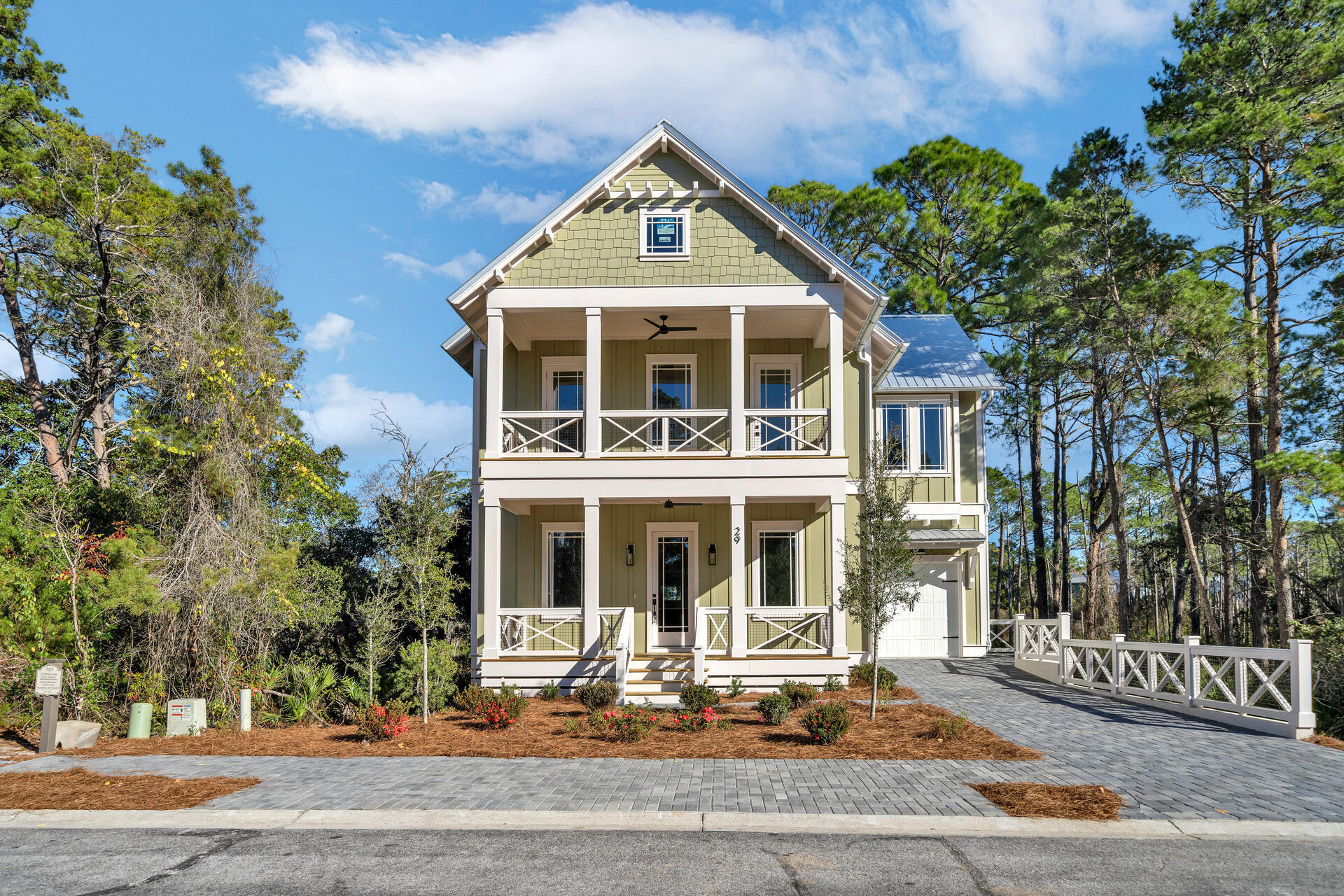 Construction Completed! Enjoy your new construction home at the beach in this highly desirable neighborhood. Perfect for a primary residence, second home or investment property.This custom home will offer many upgrades including designer touches and custom finishes.,with a coastal modern look. Master bathroom will have beautiful white onyx tile, quartz countertops and floating vanity.Luxery vinyl plank flooring throughout the home.Along with hurricane rated windows and doors throughout. Enjoy sitting on the the front porch to take in those wonderful breezes. Perfect location located just off of 30A and walking distance to the white sandy beaches of the Emerald Coast.Close proximity to dining, shopping and everything that Blue Mountain Beach has to offer.