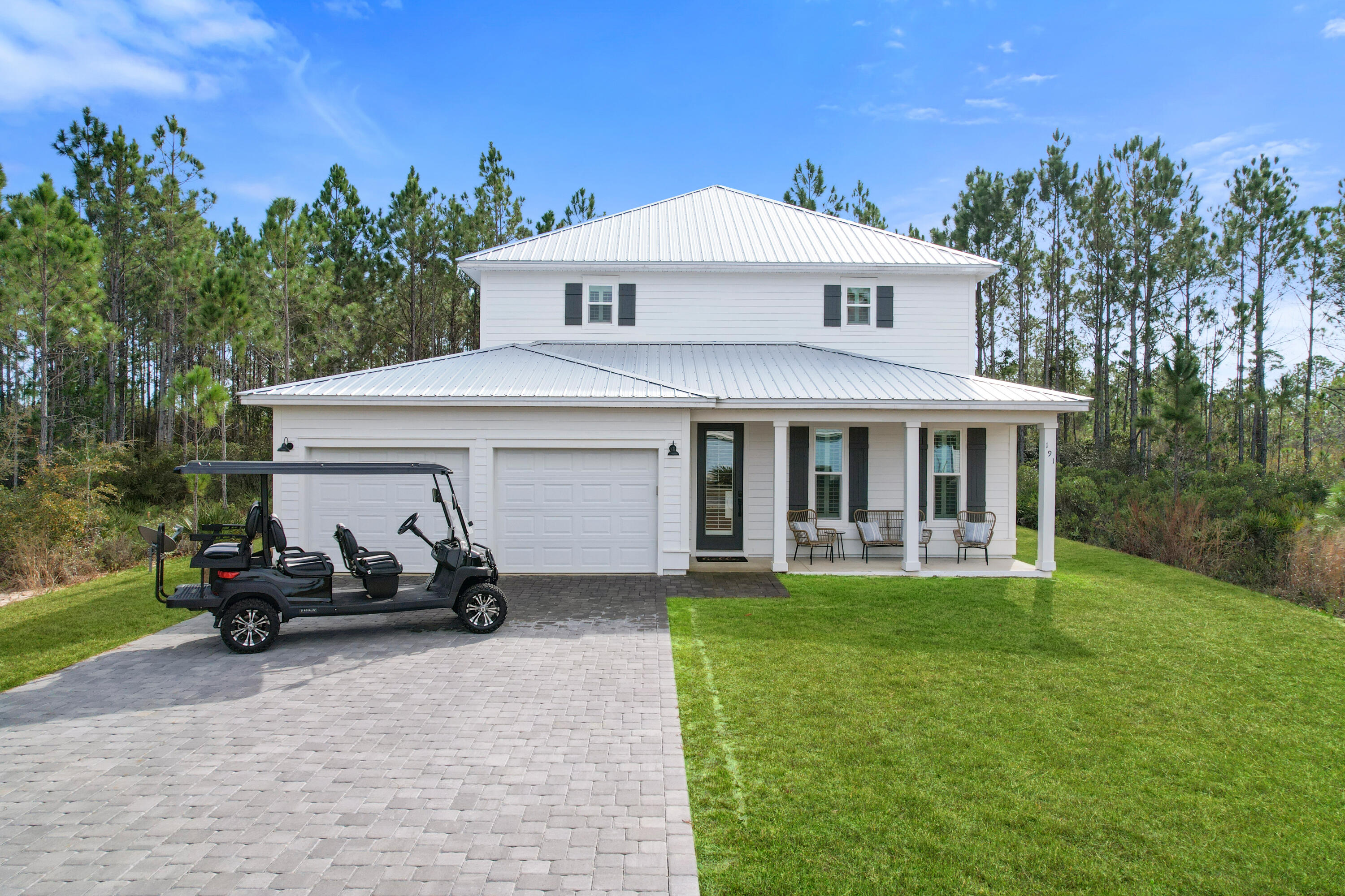 New Pricing for the hands-down BEST Buy on a 5 bedroom home on 30A. This 2022 built home is located in the 30A West gated community of Cypress Breeze Plantation. Here is your Op for the Primary, Secondary or Vacation Rental Home of your Dreams on an XL lot backing to preserve. Timing is perfect for this opportunity to purchase this gorgeous home offered fully TURNKEY, including the like new 2022 6-Seat LSV ready to market and cash-flow fully for spring and summer peak seasons. It's just under 3400sf of living space, offering 5 Bedrooms, 4.5 baths, easily sleeping 11-13. Projections over $140K NET yearly. It's constructed solidly with Impact-rated exterior walls, windows and doors. The white-on-white coastal palette from exterior to interior is timeless. It's the quintessential, Light & Bright, Entertaining home!
Lovely and alluring finishes abound in this home: wide plank, waterproof for durability LVP, designer tiles, Marble in baths and showers, Quartzite countertop, natural stones, and lots of shiplap. It features $20K worth of wood 3" window shutters alone. Expertly designed and appointed, it features $100K+ of High-End Interior Design: attractive and quality furnishings, Art, Decor, Linens, Rugs, and Lamps. There is black hardware on the doors, cabinets and plumbing, designer lighting, and ceiling fans. The walk-in kitchen panty and all closets are custom built.
No worries on running out of hot water with a crowd with the tankless gas water heater.
Feel your inner chef, as this kitchen is an awe-inspiring space. It's clean palette offers an abundance of counter space. It features a Samsung Appliance package with a gas stove-top, and a built-in wall microwave and oven.
From plenty of parking, including a 2-Car garage, to the expansive interior living spaces, 3 primary-sized bedrooms with oversized walk-in closets, invite all the family and friends! The kitchen, dining and living is located in the back of the home light and bright with lots of windows, an oversized kitchen island with double-side storage, double stacked cabinets with glass-front at the top. The natural stone waterfall 7 ft bar area is a practical and attractive piece to this space along with the gas fireplace. Exit from the living area to some leisure time on your open back porch just off the preserve, or grill up your favs with your outdoor kitchen.
Here you are only minutes to the shops and restaurants of Gulf Place: Shunk Gulley; Perfect Pig, Pizza by the Sea, Sunrise Coffee, not to mention everything else that 30A West has to offer. Most importantly, you are just a 5 minute LSV ride to the beach access at the Ed Walline public access.
Cypress Breeze Plantation is a community in which you can build relationships with incredible neighbors! It has many annual and community events. A typical daytime drive-through of CBP will find residents walking, biking, roller-blading, neighbors talking, kids playing, walking dogs, riding bikes, and all that this dreamy beach life has to offer. Not to mention, CBP's 14,000 sf pool is 1 of the largest residential pools on the Emerald Coast.
Come see for yourself and make this your new home on 30A!
*All listing details are deemed to be correct, but buyer is responsible to verify all details as needed.