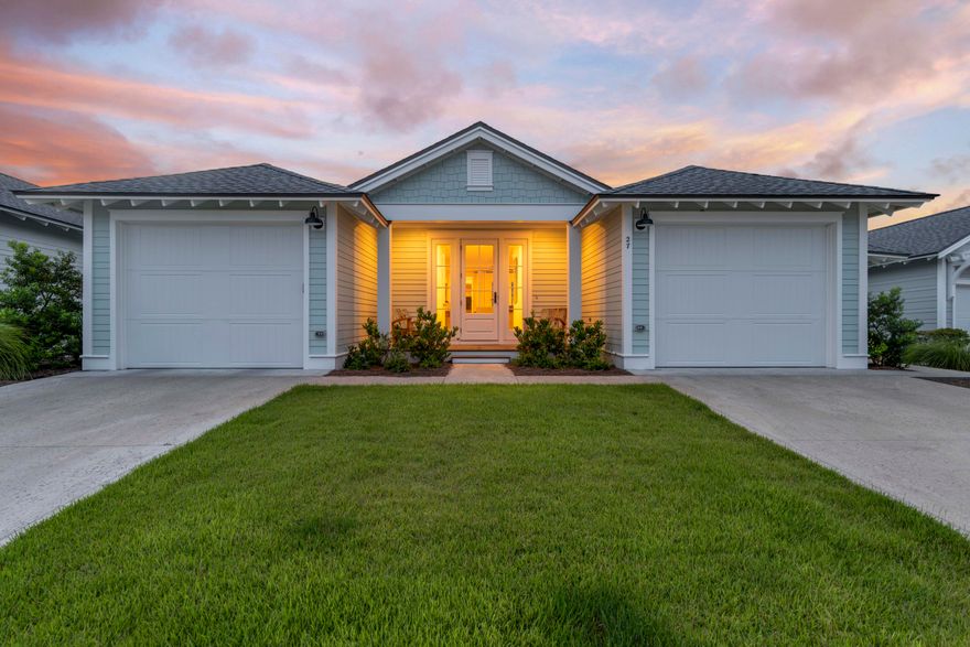 This Romair home based off the Eastport floor plan was designed for maximum functionality and natural light with multiple French doors and a custom casita in the back creating a courtyard atmosphere with a pool and hot tub. The 4 bedroom 4 bathroom (all en suite) Florida cottage features quartz countertops in the kitchen, Carrera marble and tile in the bathrooms, LVP floors throughout, two primary suites, and two attached single-car garages. At this charming property, you will find custom lighting, linen curtains, bamboo window treatments, wired sound, ceiling fans, Bosch appliances, a gas grill hookup, and an outdoor shower. This would make a great primary residence, second home, or rental property in this highly sought after St. Joe community of Watersound Origins. Watersound Origins is just minutes from the white sand beaches and all the world-class dining, upscale shopping, and other fun entertainment the renowned 30A area has to offer just 2 miles south. This home is in the charming Stillwater community within Watersound Origins and has great curb appeal with serene pond views from the front porch.

Watersound Origins is more than just a community, it's a lifestyle. Homeowners have access to an impressive collection of amenities including a resort style pool, Origins Golf Course (unlimited for residence plus cart fee if applicable), fitness center, tennis & pickleball courts, footgolf, event lawns, walking trails, playground, basketball court, and a dock on Lake Powell. Lake Powell is one of the largest coastal dune lakes in Florida which are extremely rare worldwide; in the US they only occur along the Gulf Coast. Kayak or paddle board on Lake Powell and experience a unique ecosystem that is only available to approximately 11 locations in the world! Just 2.5 miles away from the home is Inlet Beach Regional Access, the largest public beach access in Walton County, so you can be on the white sand beaches along the emerald waters of the Gulf of Mexico in just 5 minutes! The Watersound Town Center is located at the entrance to the community bordering Hwy 98 and is the future home of a Publix which is estimated to be completed in September and currently hosts a Farmer's Market at the Pavilion on Saturdays offering fresh produce, artisanal foods, and local artists. This is an amazing opportunity to own a beautiful Florida cottage to use as a primary residence or second home within one of the most desirable communities on the Emerald Coast!

Long term rental projections are between $5000-$5500 a month.