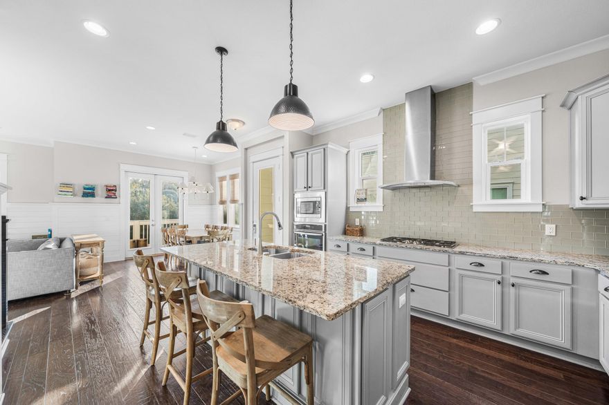 Arguably the most coveted location in Prominence North, backing up to 30A, featuring additional space between units, and a small Peakaboo ''GULF VIEW'' from master bedroom. This modern 3-bedroom, 2.5-bath townhome with a 2-car garage features over $50K of builder/owner custom upgrades and offers strong rental potential, making it an exceptional opportunity for short-term rental income, a second home, or full-time coastal living. Offered fully furnished, natural light pours through the space, accentuating sleek finishes and calming coastal designs throughout. Opportunities like this rarely align--secure your paradise in Prominence on 30A. The Cozumel (B Unit) floor plan includes the most open and spacious living area of all Prominence North floor plans, providing extra space for enjoying the coastal lifestyle with family and friends. The kitchen is a chef's dream with custom cabinetry, granite countertops, subway tile backsplash, professional stainless-steel appliances, gas cooktop, and a large island/bar space with custom woodwork great for entertainment. This unit showcases hardwood flooring throughout 10ft' ceilings, 8ft doors, hurricane impact windows & doors, professionally designed lighting, window treatments, exceptional woodwork with shiplap and crown moulding, and a washer/dryer. The second floor holds a full bathroom with shower/tub combo that two guest bedrooms share. The primary bedroom is found across the hall and features and ensuite with double vanity sinks and walk-in shower. Step onto the back patio that backs up to 30A to lounge, relax, and watch the many breathtaking sunrises and sunsets on 30A.

Prominence is a community that blends coastal resort living with modern conveniences making it an essential community along South Walton's Scenic Highway 30A. Prominence offers low HOA fees and is centrally located along 30A next to Watersound Beach, between Seaside and Alys Beach. Residents and guests will enjoy access to two resort style pools (with one heated seasonally), The Big Chill, start park trails, bike paths, as well as premium shopping and dining.