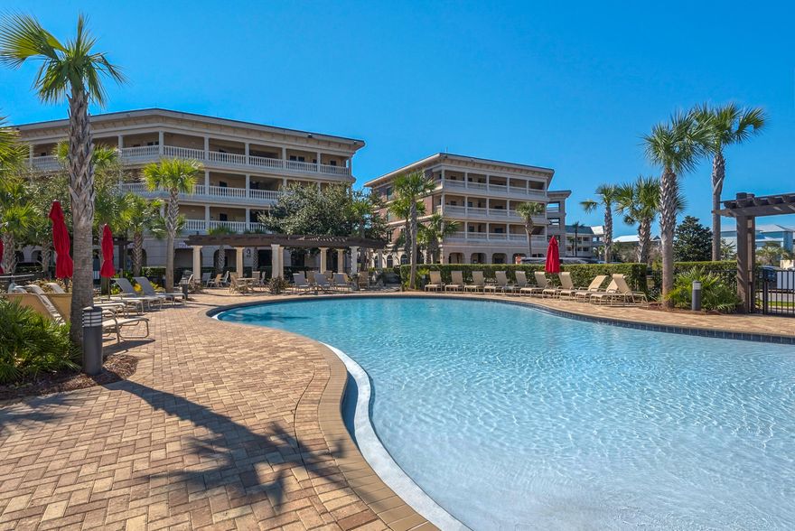 This Village of South Walton Beach studio is perfectly located, right between Rosemary Beach and Alys Beach. So its easy to explore the rest of 30A, South Walton, and Panama City Beach. Enjoy all of the amenities of the Village right outside your door. Two community pools, Beach access with Tram Service, Coffee, Breakfast, Lunch, Dinner, Groceries, Treats, Sweets, Beach Supplies, Apparel, Jewelry, Decor, and Bike Rentals for exploring the rest of 30A. Walk to Rosemary Beach or Alys Beach and take an easy drive through the rest of 30A and beyond. This unit has had a recent 2019 facelift with fresh paint, and new and updated furnishings, ready for the new season! Everything you need is within easy reach, even laundry right down the hall! Don't miss this great getaway at an affordable price!