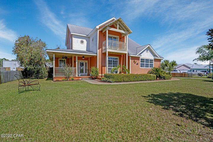 $105K Short Term Rental Potential. This stunning 4 bedroom, 3 bath home is located in the small beach community, Lyndell Plantation. You will fall in love as soon as you step inside! The kitchen has gorgeous granite countertops, maple cabinets and stainless-steel appliances. The microwave can be used a convection oven and the cooktop oven can be used as a double oven! Downstairs you will find 2 separate living areas and a dining area that overlooks a massive deck in the backyard. One of the downstairs living areas could easily be converted into a bedroom or playroom if needed! Upstairs you will find 4 spacious bedrooms. The master bedroom is super cozy with a beautiful gas fireplace, private balcony and a hidden air-conditioned craft room located off the huge walk-in master closet