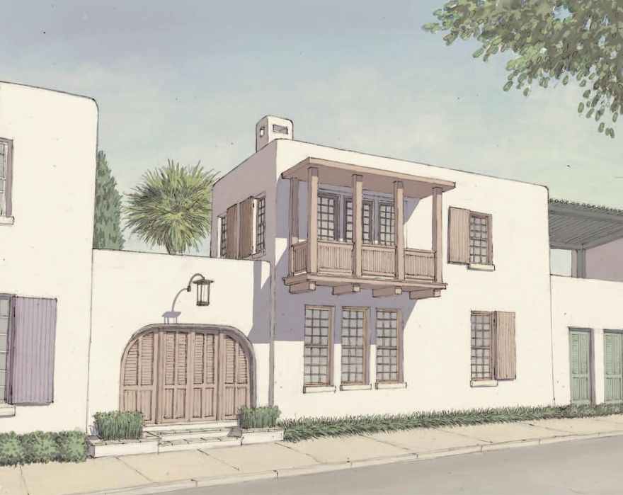 New Alys Beach home designed by Gary Justiss, Architect located on the north side of 30A just steps from ZUMA and Town Center.  Entered for comp purposes.