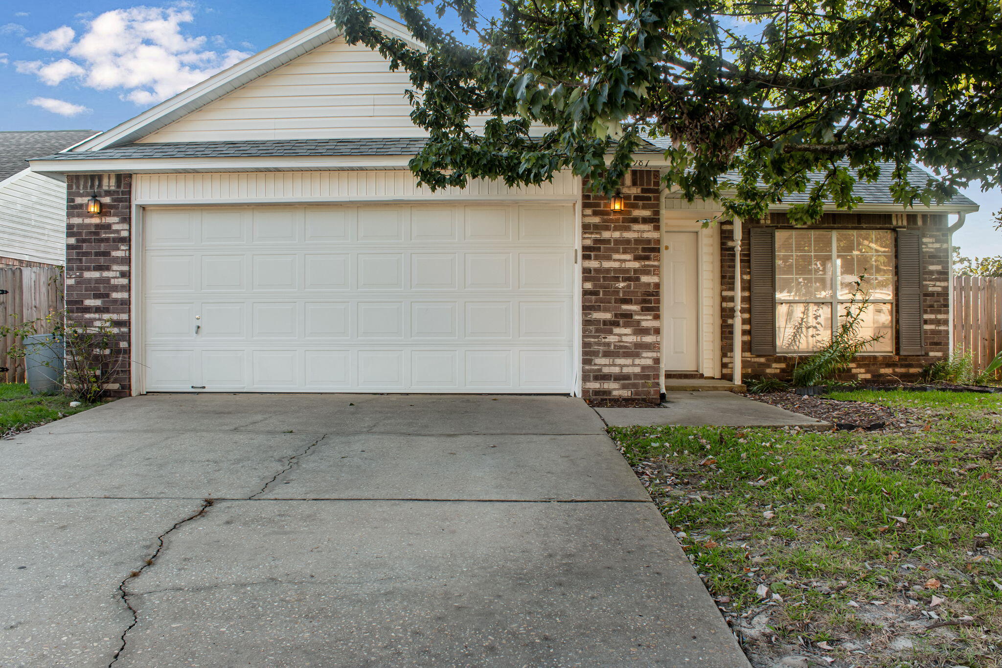 This 3BR/2BA corner lot rental home is one of the best values in Fort Walton Beach and is awaiting your personal touch!The living room is open and inviting. The kitchen is adjacent to a cozy breakfast nook that overlooks the well-kept back yard through sliding glass doors. It also makes it super easy to keep an eye on the kids or fur babies while they play.Hard floors in the kitchen and bathrooms give you peace of mind in those areas where spills are most likely to happen. The laundry room is also already equipped with a set of washer and dryer for your convenience.The master bath boasts a double vanity and a garden tub, and the bedrooms are conveniently tucked away on one side of the house away from the living areaEnjoy outdoor living with an open patio and fenced in back yard fo