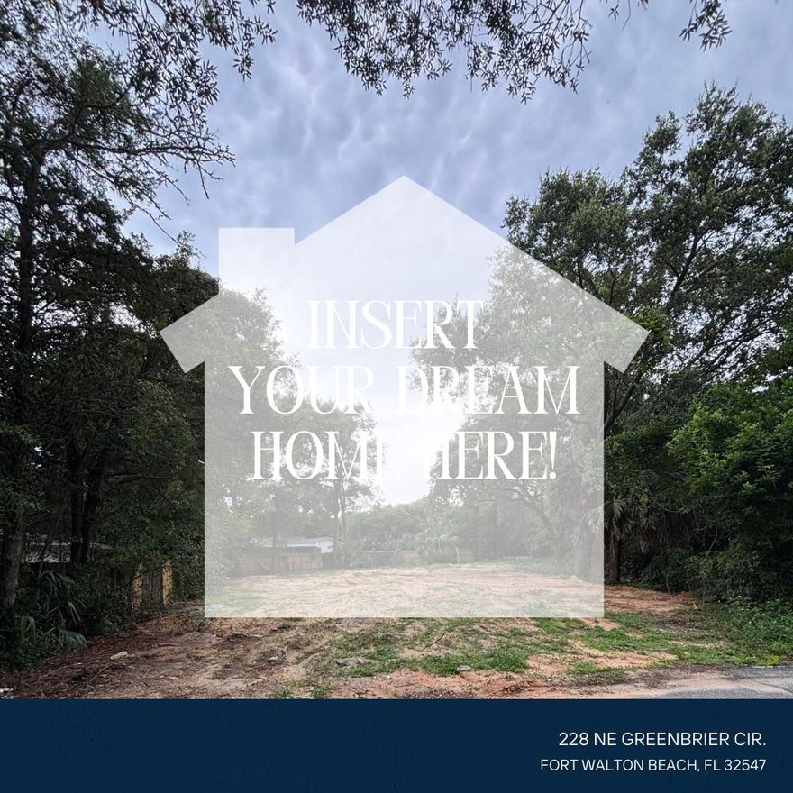 LOT READY TO BUILD BY TRACY ACREE CONSTRUCTION, INC. There is a plan ready to build featuring 4 bedrooms/3 bathrooms. LOT WILL NOT BE SOLD AS A LOT ONLY, MUST USE BUILDER/OWNER TO BUILD.