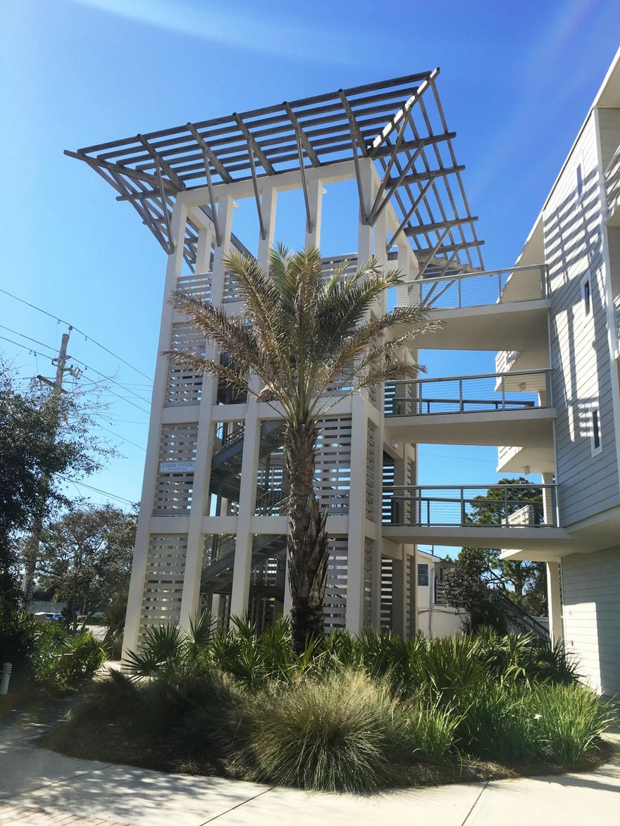 Conveniently located in popular Seagrove Beach! Easy, Easy walk to the beach just across the street! Gulf view from the front balcony! Just minutes from Seaside, restaurants and great shopping! Bedroom has new carpeting, kitchen has granite and stainless appliances! Built-in bunks, washer and dryer. Great rental unit will sleep six! Rental projections from Beach Blue are $20,000 to $25,000 as is for 2016!