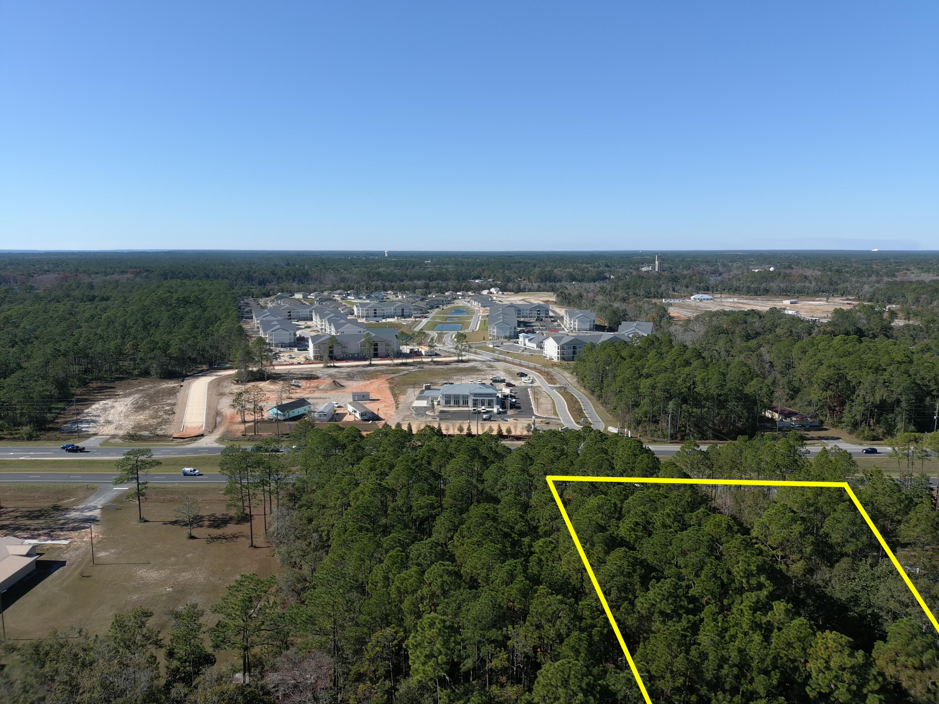 1.2 acres +/- vacant commercial land with 150 feet fronting Highway 331. It is located just south of the Highway 331 / Highway 20 intersection roughly 3/4 mile.This site is located across the street from the new Eglin Federal Credit Union at Riverwalk Subdivision. This site is wooded and appears to be high & dry.Current traffic count of 29,000 per day, per 2022 FDOT.Other retail synergy in the market consist of Publix, McDonalds, Dairy Queen, Waffle House, Florida First Bank, Hungry Howies, Ace Hardware and others.