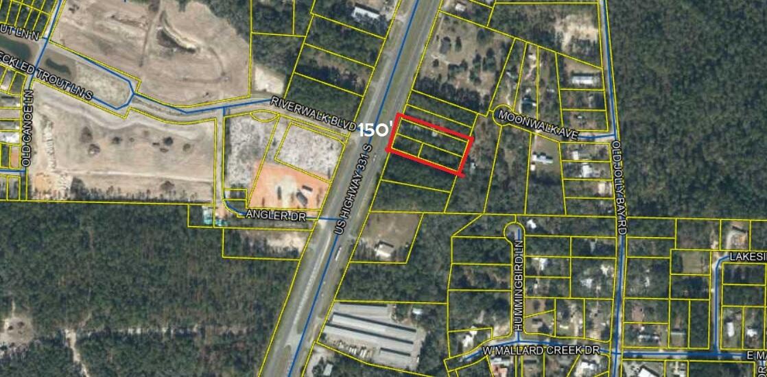 Vacant land on the east side of Highway 331 - Land