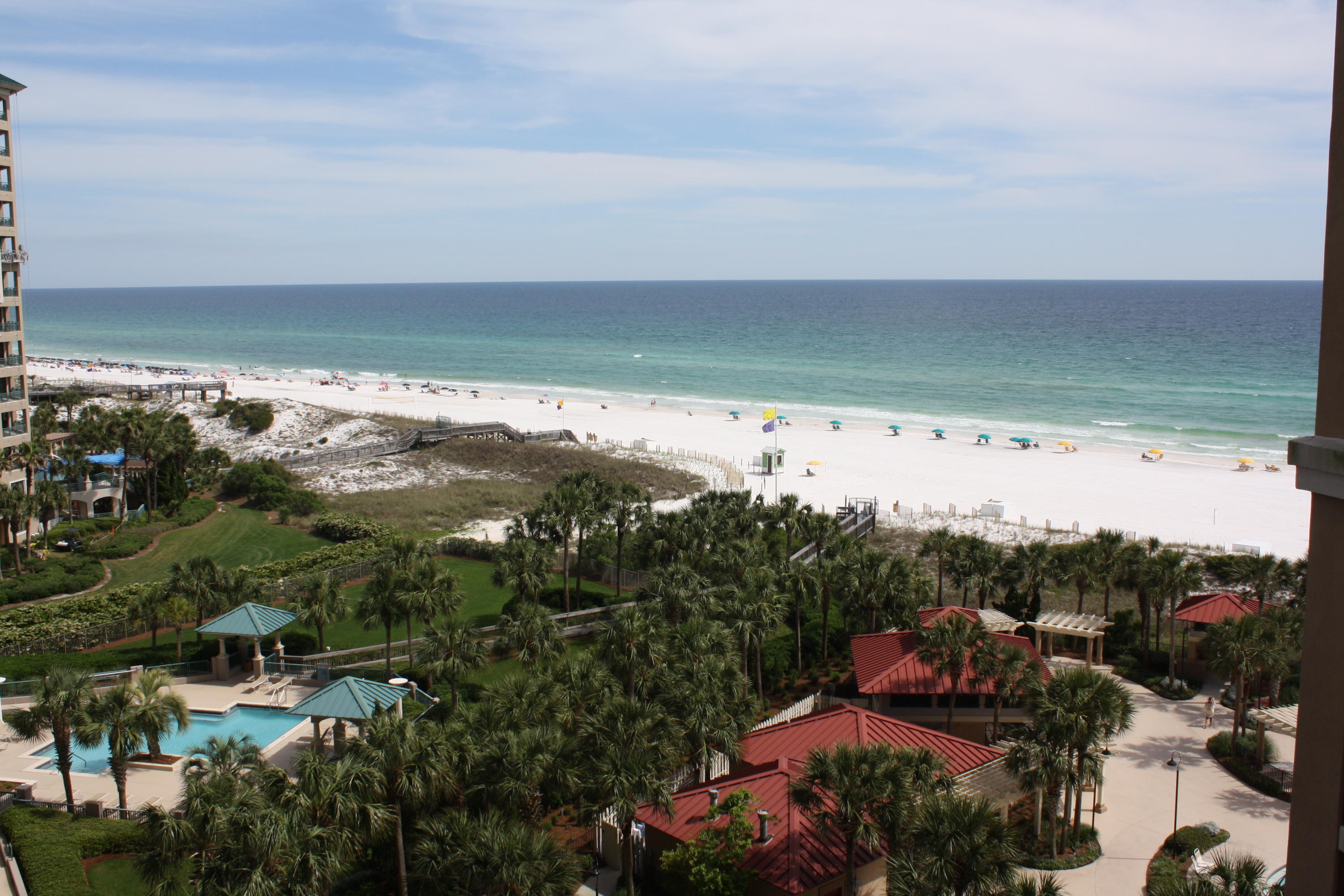Beautiful 2BD/2.5BA 7th floor condo in desirable Westwinds offering fabulous Gulf views! Completely remodeled, this beauty now features gleaming granite counters in kitchen and baths, stainless appliances, crown molding, recessed lighting, designer light fixtures, upgraded furnishings and accessories. Tastefully appointed, beautifully decorated and ready as your second home, vacation getaway or investment property with excellent income potential! Relax on your private balcony overlooking the Gulf. Westwind owners and guests enjoy a private oasis pool (seasonally heated), kiddie pool, hot tubs, Tiki bar, gated beach access, exercise facility, secured storage cage. It's just a short golf cart ride to Baytowne Wharf, golf, tennis, marina, shopping and restaurants at Grand Blvd. and more!