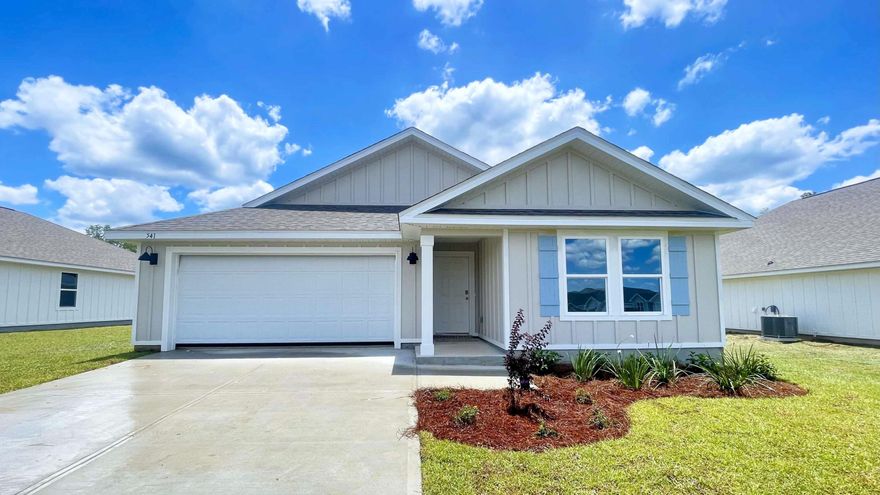 UNDER CONSTRUCTION NOW!  The NEW  ''Lakeside'' floorplan in sought after Shoal River Landing with a Community pool, cabana & more. Fast Growing Crestview area. This desirable new floorplan provides an awesome OPEN concept, no wasted space, 5 beds, 3 baths, nice covered back patio & 2 car garage. Well-designed kitchen with granite countertops, beautiful stainless appliances, smooth top range, quiet dishwasher, built in microwave & a spacious dining area. Striking (EVP) wood look flooring, plush carpet in the bedrooms. The Smart Home Connect System includes several nice devices. Popular durable Hardie board exterior adds charm to the classic craftsman exterior. Stylish curb appeal. Great location, an easy drive to the airport, military base, beaches at Ft. Walton, Destin & min. to golfing.