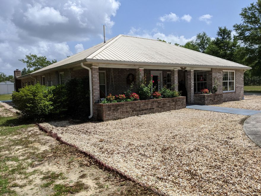 Pending!!! Backup offers considered thru 8/4/22.  Unique property minutes away from Shopping, Schools, and restaurants! The open living concept allows for family time and a welcoming atmosphere as you enter the home. The large kitchen has plenty of counter/cabinet space, as well as. additional storage in the laundry room adjacent to the kitchen. This home has plenty of space for hobbies including closets for storage. The guest bathroom is handicap accessible and has a easy entry tub/Shower.  Outside there is plenty of room to roam on 6+ acres but there's also a 40' x 50' barn and a 32 x 40 workshop! The home has 2 HVAC units.  The paved driveway is accented by a circular entry for guest and leads to the rear garage/carport.The possibilities are endless for utilizing the large roo  No survey on hand. Schedule your appointment today!