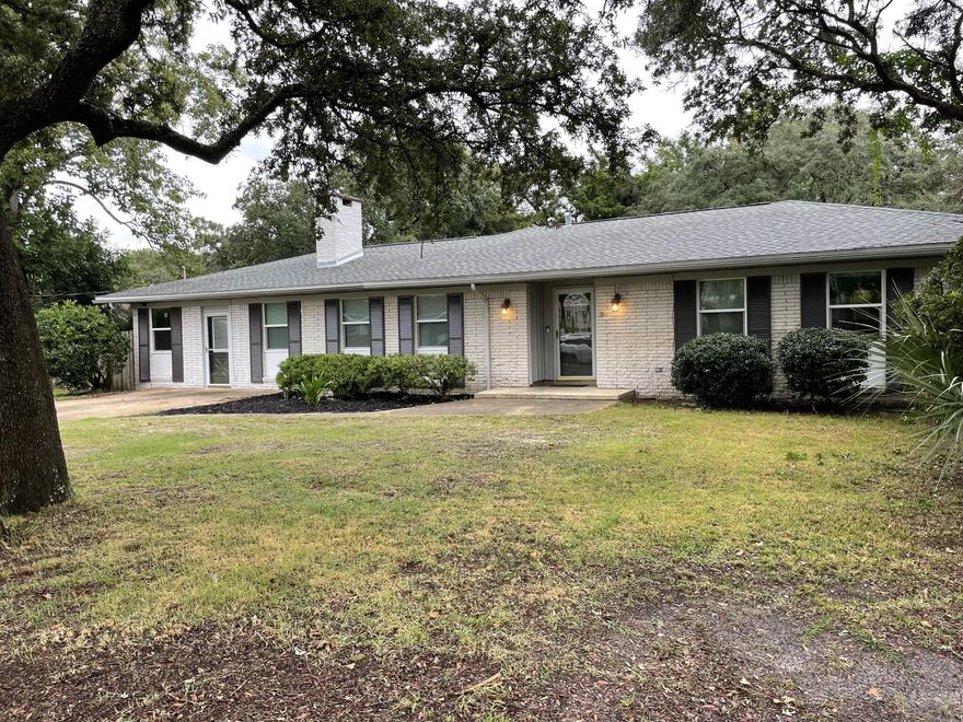 LOCATION ~FT WALTON BEACH ~ FULL BRICK ~ UPDATES GALORE ~ NEW HVAC 2109~NEW ROOF 2018 along with new Impact Resistant Windows. Neutral color throughout home - On a side street so there's no through traffic~~ Oversized 18 ft x 36 ft in ground pool with new liner 2019 back yard oasis. In addition to the 4 bedrooms, home boasts TWO living areas and a separate room with built ins that can be used as an office. Check out this updated home conveniently located near both AF Bases, schools shopping, restaurants, beaches, and parks.