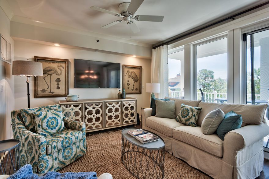 Step into this completely renovated and professionaly decorated 1 bedroom, 2 bathroom Lasata condo in The Village of Baytowne Wharf and be wowed. All high end upgrades and additions, such as hard surface flooring throughout, recessed lighting, and crown molding. The kitchen is finished with stainless steel appliances, marble counters and breakfast bar, fully fitted owners storage/pantry and the convenience of a full size washer and dryer. Master bedroom is complete with king size bed, and en suite master bathroom with marble double vanity, second bathroom also has marble vanity. Enjoy magnificent views of Baytowne Marina and Choctawhatchee Bay from your large private balcony. As an owner at Lasata, you will enjoy access to the private Solstice Club where you can entertain while taking in the breathtaking sunsets on the Choctawhatchee Bay. 

As an added bonus and to introduce the new owners to the Sandestin lifestyle, the listing brokerage and seller(s) are offering an incentive package to the buyer(s) of this property: Golf for four on one of our three championship courses, a pass for four to Sandestin's exclusive Beach Club, and an introductory membership to the Burnt Pine Golf Club.

Sandestin Golf and Beach Resort is a major destination for all seasons and all ages, and has been named the #1 resort on Florida's Emerald Coast. This magical 2,400 acre resort, comprised of over 70 unique neighborhoods of condominiums, villas, town homes, and estates. The resort features miles of sandy white beaches and pristine bay front, four championship golf courses, a world-class tennis center with 15 courts, 4 resort swimming pools (and 15 private neighborhood pools), a 113-slip marina, a fully equipped and professionally staffed fitness center and spa, meeting spaces and The Village of Baytowne Wharf, a charming pedestrian village with events, shopping, dining, family entertainment and nightlife. For true golf cart community living, Grand Boulevard is just outside the resort gates and provides access to additional shopping, dining and entertainment â€“ all without traveling on Hwy. 98.  Come to Play, Stay for Life!