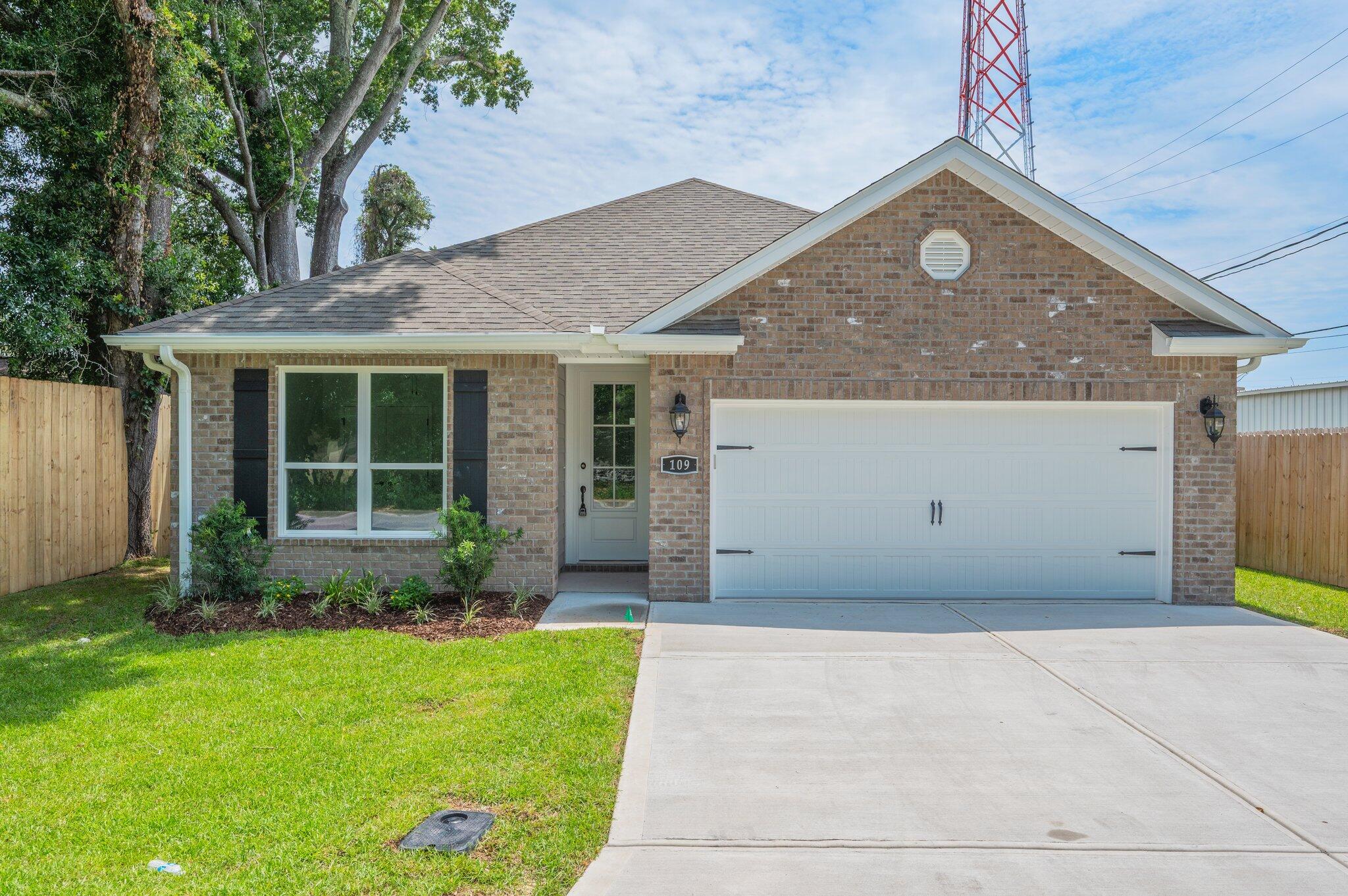 BUILDER OFFERING UP TO 6K ASSISTANCE FOR ANY ACCEPTABLE OFFER TO GO TOWARD BUYER'S CLOSING COST, RATE BUYDOWN, POINTS. BUILDER WILL INCLUDE A MATCHING STAINLESS FRIDGE WITH ACCEPTABLE OFFER (SELLER SELECTS MODEL). BUILDERS PREFERRED LENDERS ARE OFFERING NO LENDER FEES AND 1ST YEAR RATE BUYDOWN PAID BY THE PREFERRED LENDERS. Welcome home to this lovely 3 bedroom 2 bath home offering 9ft ceilings throughout, a spacious living room and kitchen perfect for entertaining family and guest. The kitchen has beautiful white kitchen cabinetry, granite countertops, and a spacious walk-in pantry. As you enter the master bedroom which features 10ft ceilings, spacious master bath with double sink vanity, garden tub, and shower for relaxing. Check out the spacious walk-in closet that has plenty of room for your wardrobe and storage. Step outside to the inviting back porch to enjoy the outdoors. For added privacy, the backyard is fully fenced. This home is conveniently located to shopping, restaurants, and the beautifully white sandy beaches. Make the brand new home yours today. Buyer to verify all areas of importance to include measurements, lot size.