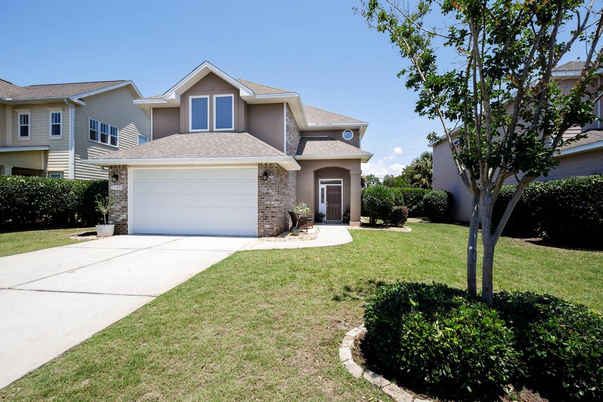 This wonderful, spacious and centrally located stucco and brick home is updated and ready for you to see today! With 4 bedrooms, 2.5 bathrooms, brand new carpet and new paint, this beautiful home has ample space and countless possibilities. Located in beautiful Newport Colony, this home is also within walking or driving distance to many stores, it is the best of both worlds! The HOA covers groundskeeping and the street lights, as well as management so you can take the hassle out of doing your own yard work! All four of the spacious bedrooms are upstairs, with lots of living area downstairs, complete with crown molding and french doors leading outside to the back patio. Not far from both Air Force Bases & the beautiful beaches on the Emerald Coast, Fort Walton has so much to offer!