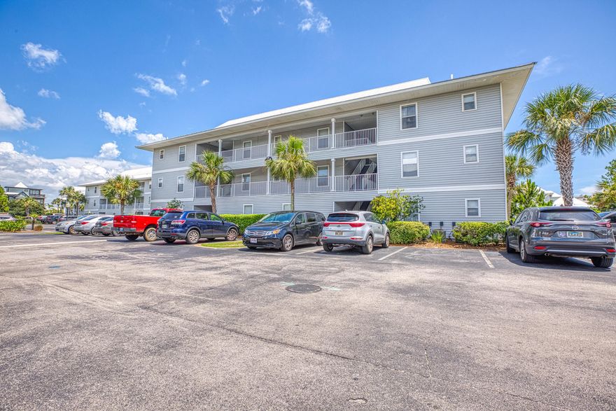 This is a quintessential THIRD floor chic beach residence located SOUTH of 30-A and just a shell's throw to the beach! 3 bedrooms plus 2.5 baths offers sleeping arrangements for up to 11 people. Enjoy balcony access from the oversized living area plus from the master bedroom which also has an en suite master bathroom including new shower installation performed in December 2019. A wide, white sand beach, plus the best dining, spas, golf, shopping, and entertainment is at your fingertips and can all be taken advantage of from this centrally located condo Several upgrades and renovations have enhanced this properties wonderful layout! Imagine your days walking, biking, sunning, and splashing at this affordable beach retreat. Situated on the most coveted stretch of South Walton beach,