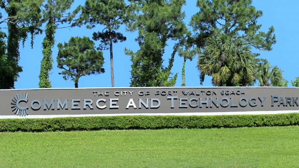 COMMERCIAL LAND *250' ROAD FRONTAGE* within proximity to Hurlburt Field Air Force Base . Property is located in Commerce Technology Park where you will find large corporations like FED X , BOEING, LOCKHEAD MARTIN, CEMEX, MICROSYSTEMS AND MORE!! .GREAT BUSINESS OR INVESTMENT OPPORTUNITY....The Fort Walton Beach Commerce & Technology Park is located on 320 acres one mile north of US Highway 98 in western Fort Walton Beach. It is also in close proximity to Highway 85 and State Highway 189/Mary Esther Blvd. There are approximately 123 parcels and 2.3 million SF of existing buildings. The FWBCTP and portions of Hollywood Blvd are designated Brownfield Sites. This designation assists companies with redevelopment and job creation in the designated areas. Businesses in the FWBCTP employ