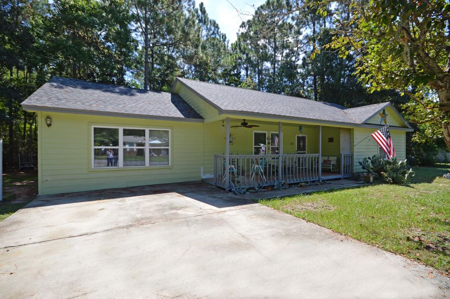 Perfect location off Hwy 98 and close to Hurlburt Field AFB and our pristine beaches. It feels bigger with its open floor plan and large kitchen with lots of cabinets and counter space, and a nice size laundry room. Look beyond the current furnishings and picture what you could do with the bonus room and maybe add a kitchen island? Combine the updates already made with your imagination. for other improvements.  The updates include a new Roof 12/15, New gas hot water heater 3/2020, New AC 2009, Kitchen has been updated along with a NEW refrigerator and Dishwasher (2018).  Home Warranty included with an acceptable offer.   Private and tranquil backyard to relax in.