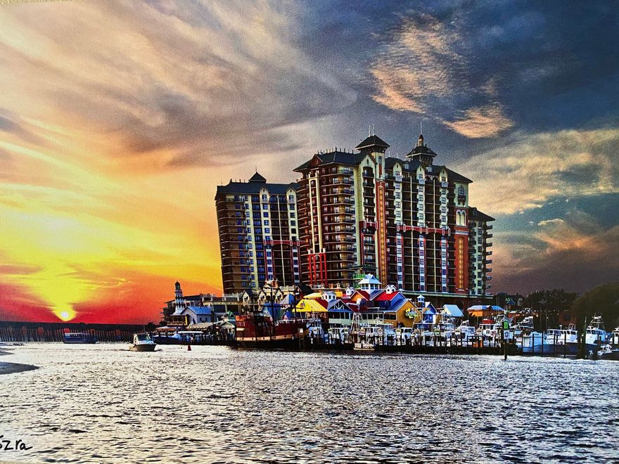 Spacious 3 full bedrooms with 3 full baths! Sunset views year round, Crab Island views and the beautiful Bay... all from your private balconies! Spacious 3 bed/3 bath unit includes two spacious balconies, granite counter tops, marble tile bathrooms, 9 foot ceilings, stainless steel appliances, washer/dryer and all comes fully furnished and rental ready for you to enjoy your beach property or start earning income. Escape to the luxury of the only full service resort in the Destin Area. Unmatched 360 degree views and amenities galore. You will not miss sunrise or sunset! Enjoy full service European spa & fitness center, state-of-the-art business center, on site restaurants and lounges, two marinas, ultra luxurious pool deck, sunset deck with enormous hot tub, 24 hour room service. Emerald Grande has spectacular views of the Destin Harbor, East Pass, Destin Bridge, Crab Island, and the Gulf of Mexico making this resort one of the most desirable locations on the Emerald Coast. Just steps away you will find HarborWalk Village, home to numerous renowned restaurants, waterfront shopping, and entertainment galore.