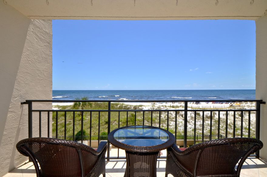 PANORAMIC VIEWS ''GULF FRONT'' *** LARGE MASTER BEDROOM SUITE WITH SPACE FOR SITTING AREA AND VIEWS OF THE BEACH/GULF, - BATH with DOUBLE SINKS, GRANITE TOP, MAPLE CABINETS, WALK-IN SHOWER, WALK IN CLOSET *** KITCHEN WITH QUARTZ COUNTER TOPS, MAPLE CABINETS, DOUBLE DOOR REFRIGERATOR, GLASS TOP STOVE, QUIET DISHWASHER *** LEATHER SOFA, 2 CHAIRS, TABLE AND CHAIRS FOR SIX, WET BAR, 48'' TV *** TILE FLOORS & BALCONY *** CUSTOM DRAPES, PAINTINGS & ACCESSORIES PULL THE ROOMS TOGETHER *** 2012 COMPLETE RENOVATION, TEXTURED CEILINGS, NEW SHEET ROCK IN BATHS AND KITCHEN - NEW FURNITURE, APPLIANCES, (except washer/dryer) *** CLOSE TO ELEVATOR AND STAIRS *** INCOME 2013 - $35,799; 2014 - $40,738 ***** YOU MUST SEE TO BELIEVE