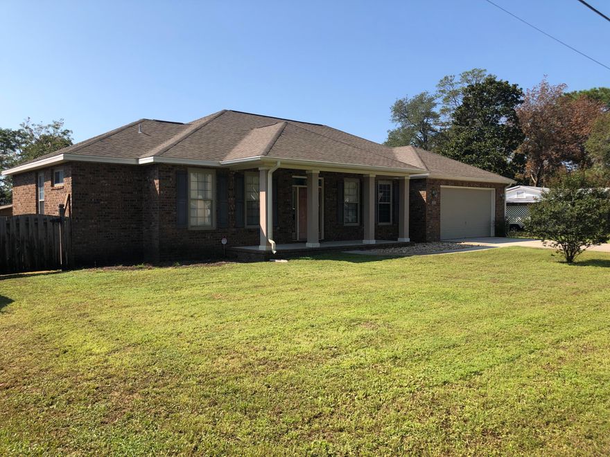 Clean & Immaculate 3 Bedroom/3 Full Bathroom home for rent near Eglin, Hurlburt, 7th Special Forces, Shopping and Schools, Large Living Room, Indoor Laundry room, Fully fenced back yard with a two car garage. Very quiet, fast growing, developing neighborhood. Very close to schools and base. This home was custom built by the owner so the floor plan is very convenient. Room Sizes are approximate.  Anticipated availability is 15 Oct.