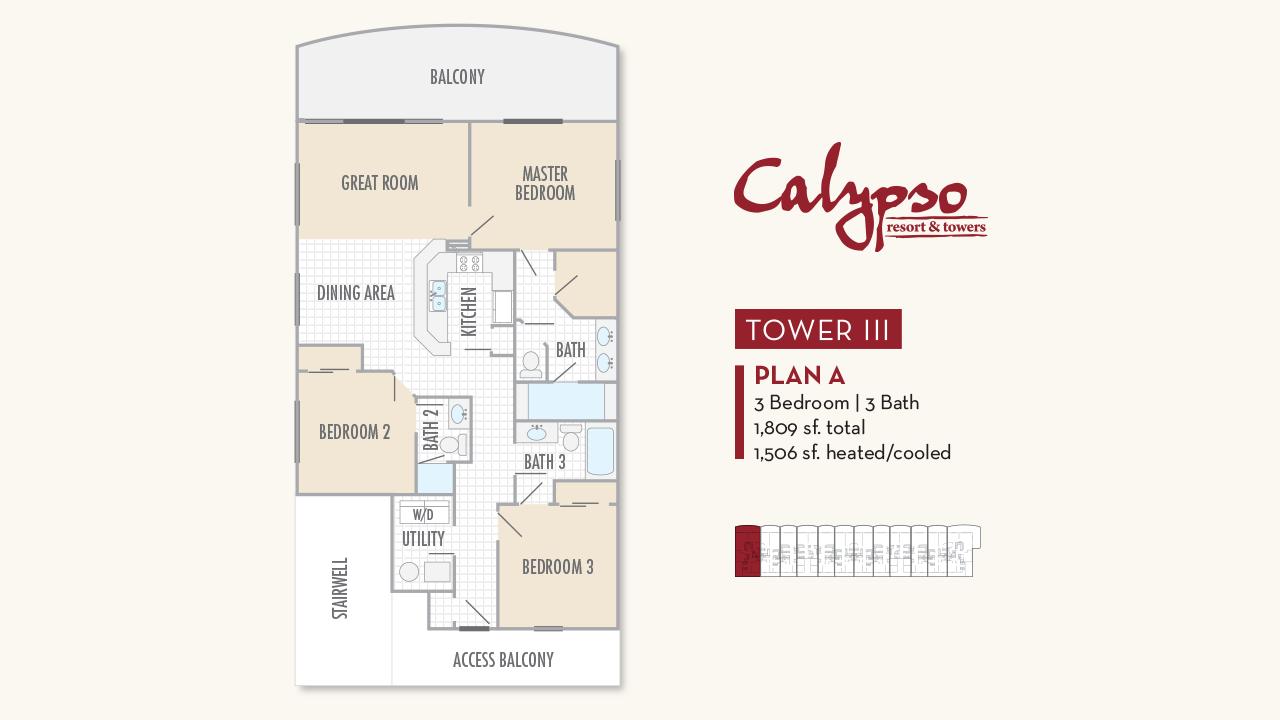 Calypso Tower III - Residential