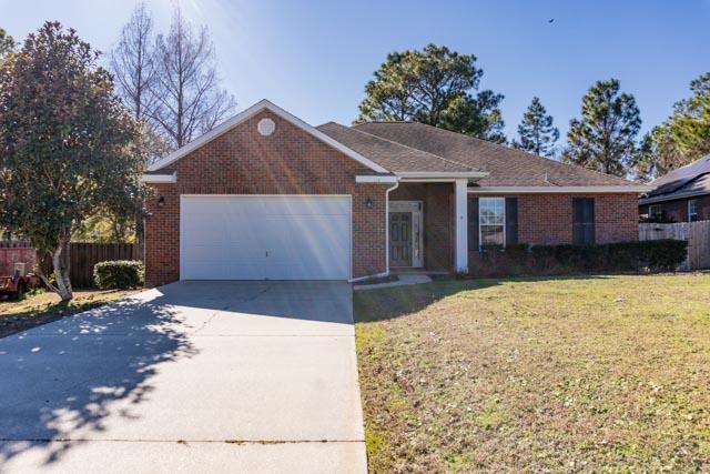 Available 2/1/2025....South I-10 home in desirable Shadow Pines featuring 3/2.5 open concept floor plan.  Easy access to bases, beaches, & shopping. Covered front porch welcomes you into a nice foyer.  1/2 bath for the guests and tile floors. Spacious kitchen boasts a kitchen island with granite counters, maple cabinets, breakfast bar and dining area. Neutral colors throughout the home w/generous size bedrooms. Split floor plan with a Jack-n-Jill bat. The master bath features double vanity, garden tub, and separate shower. Walk in closets and upgrades throughout.  2 car garage, privacy fenced back yard w/covered patio for outdoor entertaining. No inside smoking or vaping. Pets may be allowed with a $400 non-refundable pet fee.  This is a must see for location.