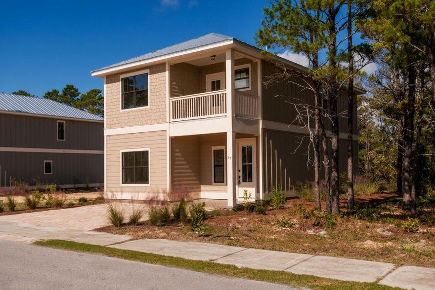 New construction homes located in Gulf Reflections near Hwy 30A, The Gulf of Mexico and Gulf Place. This beach cottage features 4 bedrooms and 4.5 baths. The property backs up to state park for added privacy. There is a community pool in Gulf Reflections and the homes are well built. Rentals are projected at $39,882 a year.