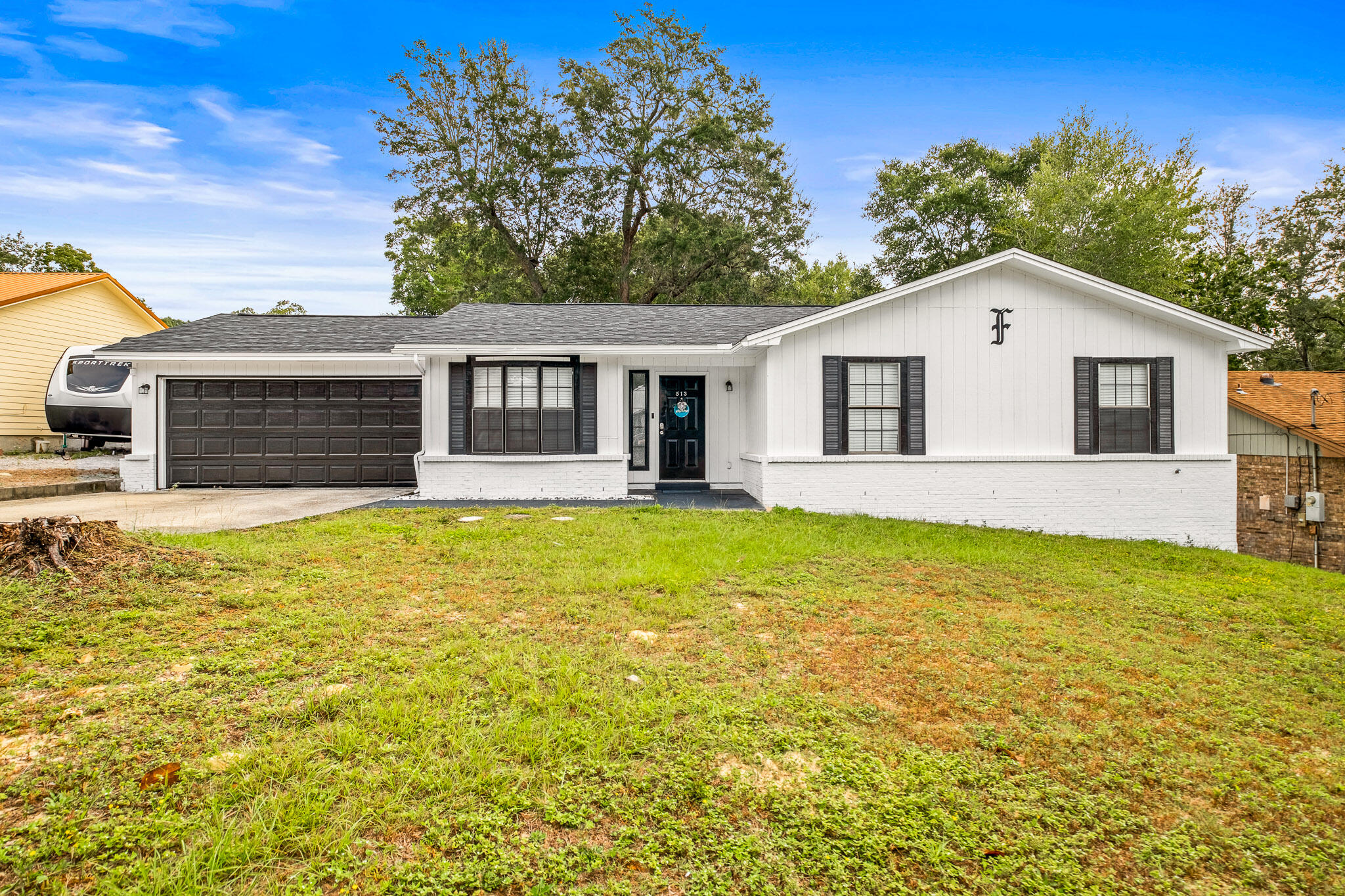 This beautiful 4-bedroom, 2-bathroom home is available for rent as of January 1, 2025 in a centrally located neighborhood in Niceville, FL. The property boasts several sought-after features, including a media room, a fenced backyard perfect for outdoor activities, a private driveway, and luxury vinyl plank (LVP) flooring throughout the home, with carpet specifically in the media room for added comfort, along with being close to Eglin, Hurlburt, and minutes from Destin. Bathrooms: 2 full bathrooms Media Room: A cozy, carpeted room perfect for movie nights or entertainment Flooring: Durable LVP flooring throughout the home; carpet in the media room *Backyard: Fenced backyard, ideal for pets